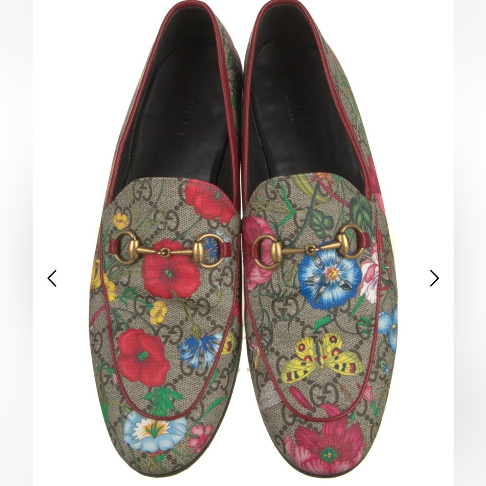 Gucci Supreme Flora Loafers size 36